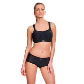 Podprsenka PANACHE SPORTS POWER WIRED BRA BLACK