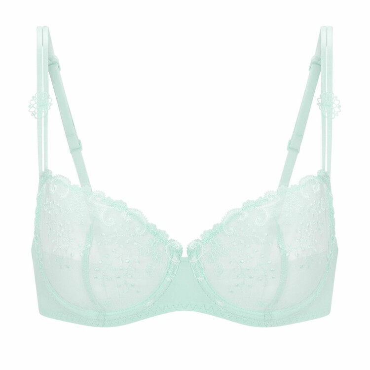 SP12X330643SGN Podprsenka SIMONE PÉRÈLE DELICE HALFCUP BRA SEA GREEN