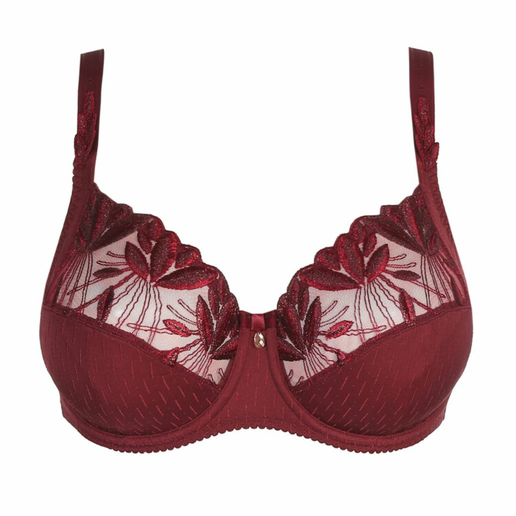 PD0163151DCH Podprsenka PRIMADONNA ORLANDO DEEP CHERRY