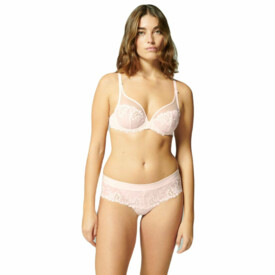 SP12B319314SPK Podprsenka SIMONE PÉRÈLE WISH PLUNGE FULLCUP BRA SAKURA PINK