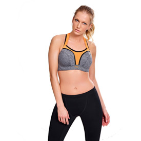 Podprsenka PANACHE SPORTS WIRED BRA GREY/MANGO