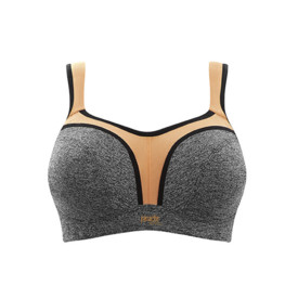 Podprsenka PANACHE SPORTS WIRED BRA GREY/MANGO