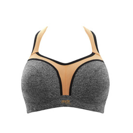 Podprsenka PANACHE SPORTS WIRED BRA GREY/MANGO