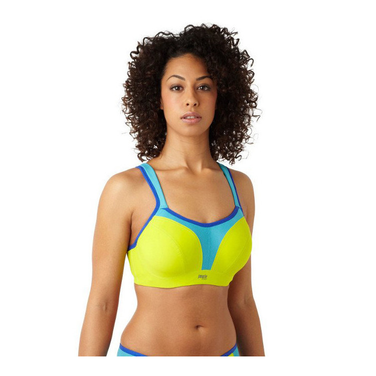 PS5021 Podprsenka PANACHE SPORTS WIRED BRA LIME MULTI