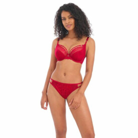 AA400102CHR Podprsenka FREYA TEMPTRESS UW PLUNGE BRA CHERRY