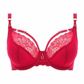 AA400102CHR Podprsenka FREYA TEMPTRESS UW PLUNGE BRA CHERRY