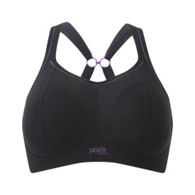 Podprsenka PANACHE SPORTS NON-WIRED BRA BLACK