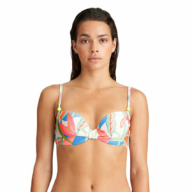 MJ1004916TBS  Plavky vrchní díl MARIE JO SWIM TARIFA BIKINI TOP DEEP PLUNGE PADDED