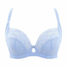 CL10471BBL Podprsenka CLEO ALEXIS LOW FRONT BALCONNET BRA BLUEBELL