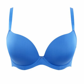 CL10496EBE Podprsenka CLEO KOKO CHIC MOULDED PLUNGE T-SHIRT BRA ELECTRIC BLUE