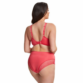 SC9582HCL  Kalhotky SCULPTRESSE ROXIE HIGH WAIST BRIEF HOT CORAL