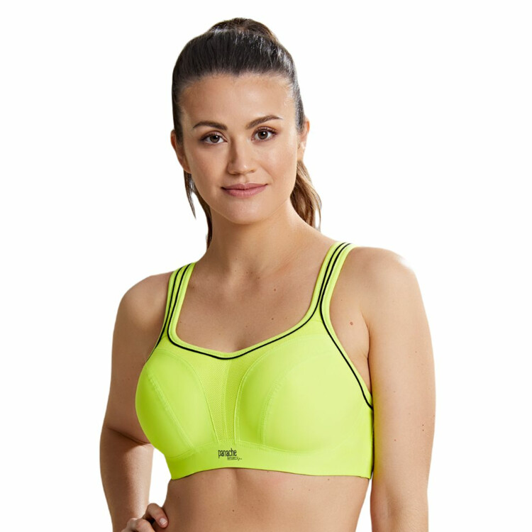 PS5021aLZT Podprsenka PANACHE SPORTS WIRED BRA LIME ZEST