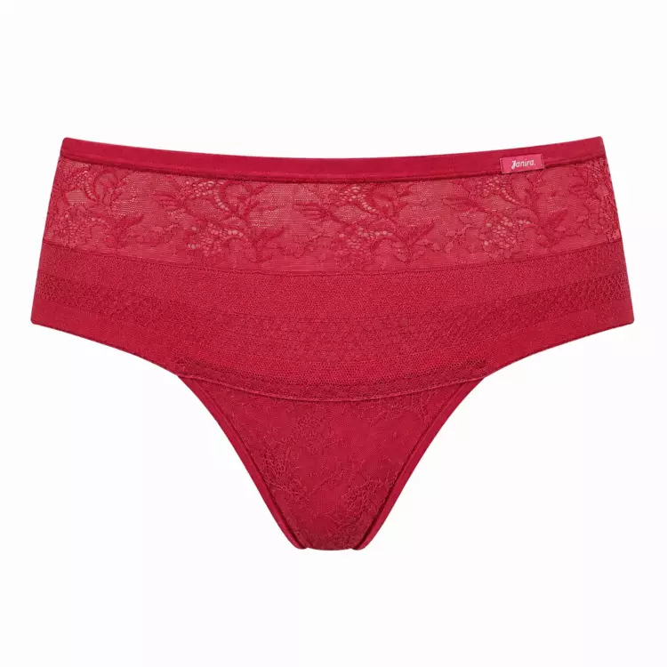 JA1031765RED Kalhotky JANIRA INVISIBLE MAGIC BAND 31765 SHORTY RED