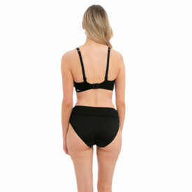 FS6497BLK Plavky spodní díl FANTASIE SWIM OTTAWA HIGH WAIST BIKINI BRIEF BLACK