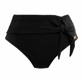 FS6497BLK Plavky spodní díl FANTASIE SWIM OTTAWA HIGH WAIST BIKINI BRIEF BLACK