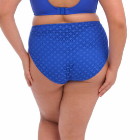 ES800672SAR Plavky spodní díl ELOMI SWIM BAZARUTO MID RISE BIKINI BRIEF SAPPHIRE