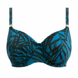 FS502001ZEE Plavky vrchní díl FANTASIE SWIM PALMETTO BAY UW GATHERED FULL CUP BIKINI TOP ZEN BLUE