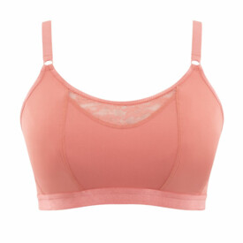 CL10321CRE Podprsenka CLEO FREEDOM NON WIRED BRALETTE BRA CORALE ROSE