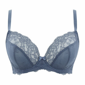 PA9396VBE Podprsenka PANACHE ANA PLUNGE BRA VINTAGE BLUE