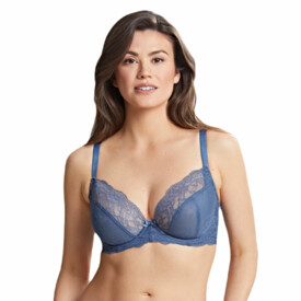 PA9396VBE Podprsenka PANACHE ANA PLUNGE BRA VINTAGE BLUE