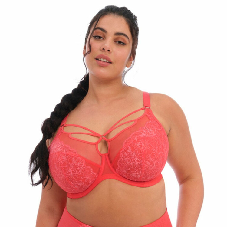 EL8080CYN Podprsenka ELOMI BRIANNA UW PLUNGE BRA CAYENNE