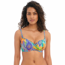 AS202403MUI  Plavky vrchní díl FREYA SWIM CALA PALMA UW SWEETHEART BIKINI TOP MULTI