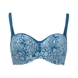 Plavky vrchní díl PANACHE SWIM MARISA BANDEAU CROCHET PRINT