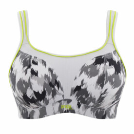 PA7341AGAL Podprsenka PANACHE SPORTS BRA NON-WIRED GREY ANIMAL