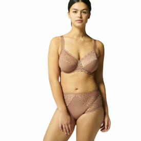 SP12A320775CBN Podprsenka SIMONE PÉRÈLE CARESSE FULLCUP SUPPORT BRA COCO BROWN