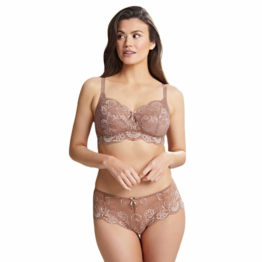 Podprsenka PANACHE ANDORRA NON WIRED FULLCUP BRA WARM TAUPE