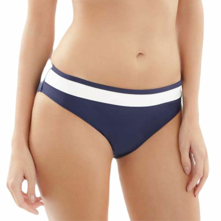 SW1096NWE Plavky spodní díl PANACHE SWIM ANYA CRUISE CLASSIC PANT NAVY/WHITE