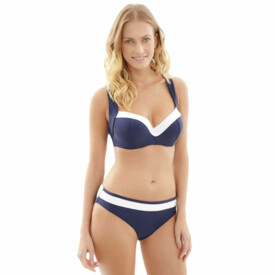 SW1096NWE Plavky spodní díl PANACHE SWIM ANYA CRUISE CLASSIC PANT NAVY/WHITE