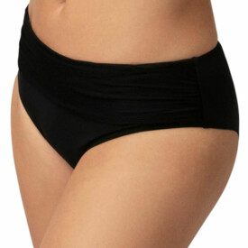 EM2211BNSNOR Plavky spodní díl EMPREINTE STRUCTURE BIKINI SHORTY NOIR