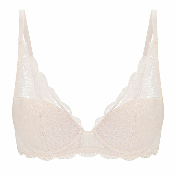 SP12Z347314SPK Podprsenka SIMONE PÉRÈLE REVE TRIANGLE PUSH UP BRA SAKURA PINK