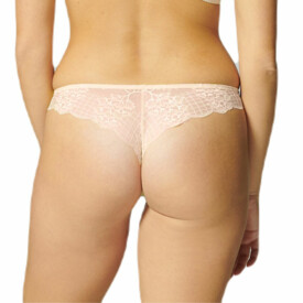 SP12Z710314SPK Kalhotky SIMONE PÉRÈLE REVE TANGA SAKURA PINK