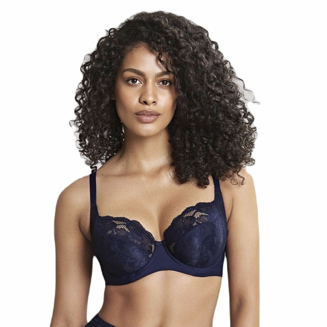 Podprsenka PANACHE ROCHA LOW FRONT BALCONNET BRA GARNET ROSE