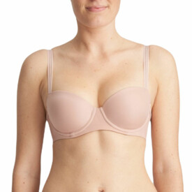 MJ0122099PWD Podprsenka MARIE JO LOUIE L'AVENTURE PADDED BALCONY BRA POWDER ROSE