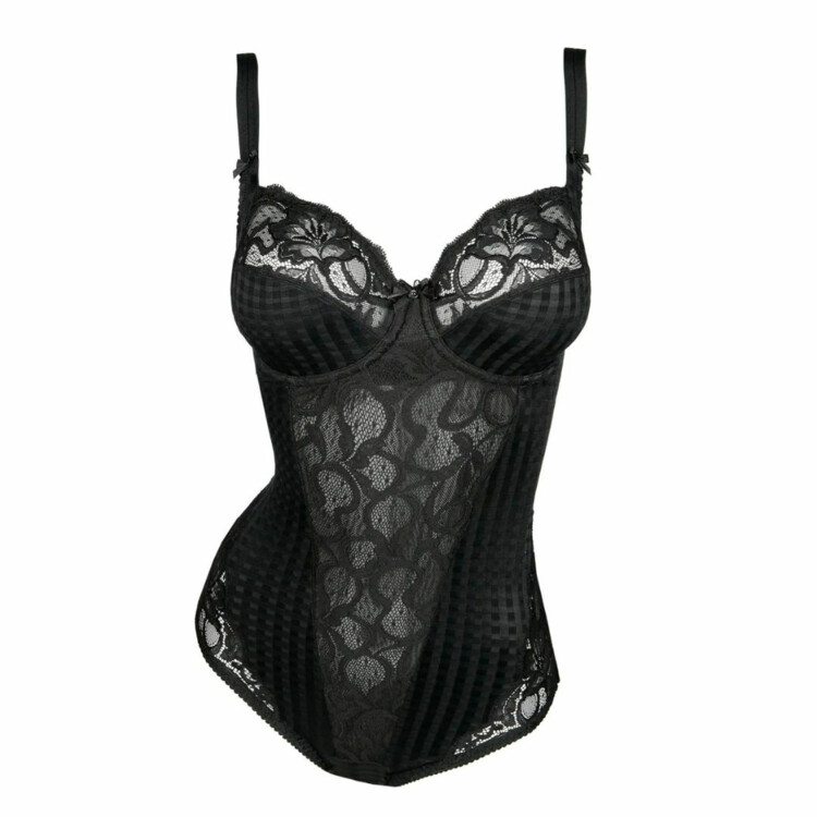 PD0462120ZWA Formující prádlo PRIMADONNA MADISON BODY BLACK