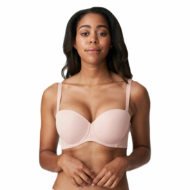 PD0263258PWD Podprsenka PRIMADONNA FIGURAS PADDED BRA STRAPLESS POWDER ROSE