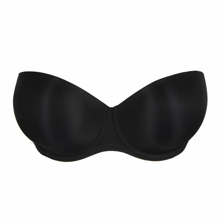 PD0263258CHB Podprsenka PRIMADONNA FIGURAS PADDED BRA STRAPLESS CHARCOAL