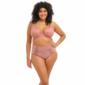EL8081ASE Podprsenka ELOMI BRIANNA UW PADDED HALF CUP BRA ASH ROSE