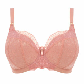 EL8081ASE Podprsenka ELOMI BRIANNA UW PADDED HALF CUP BRA ASH ROSE