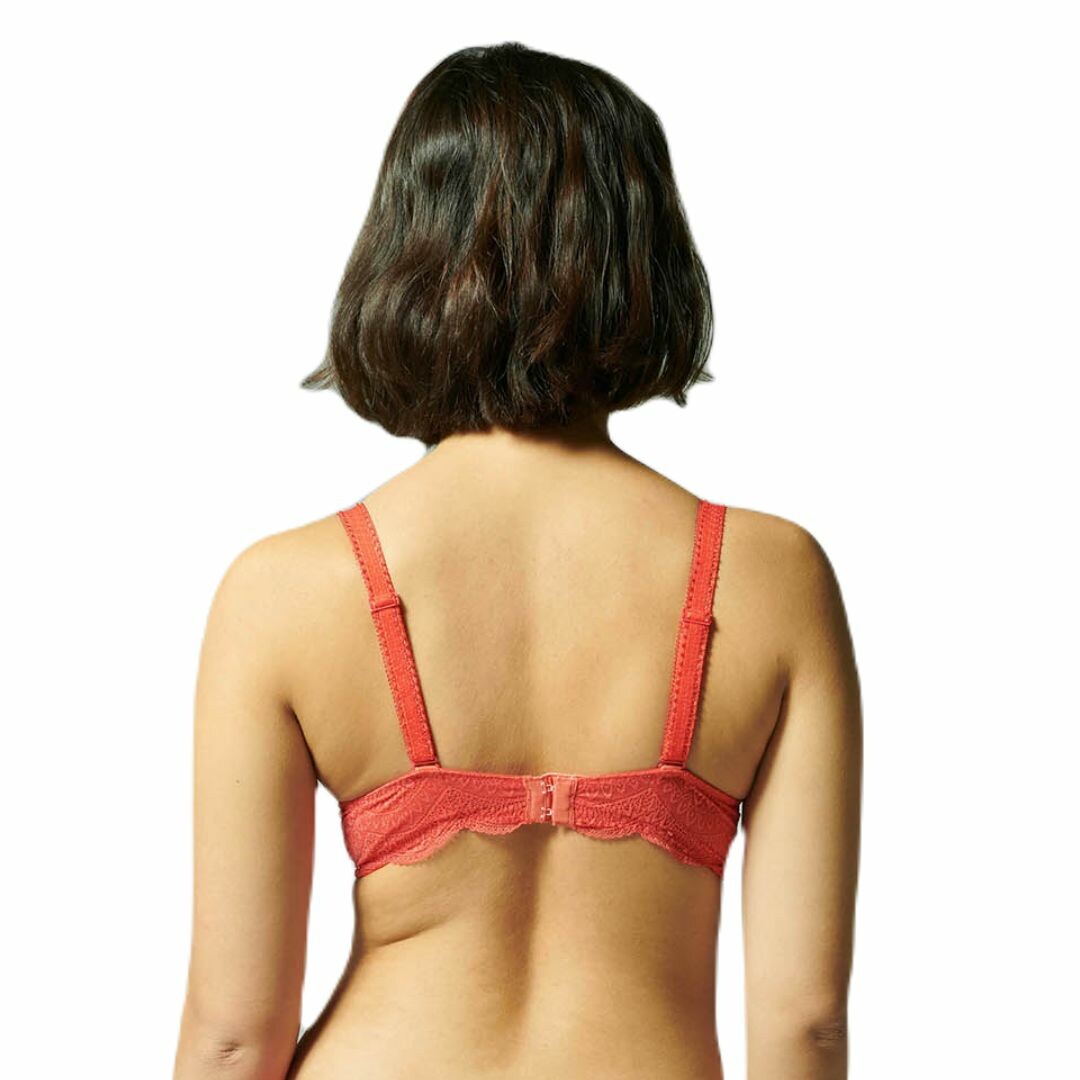 Podprsenka Simone PÉrÈle Karma Halfcup Bra Folly Red Caresse Braexpert 