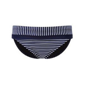 Plavky spodní díl PANACHE SWIM BRITT FOLD BRIEF NAVY/WHITE