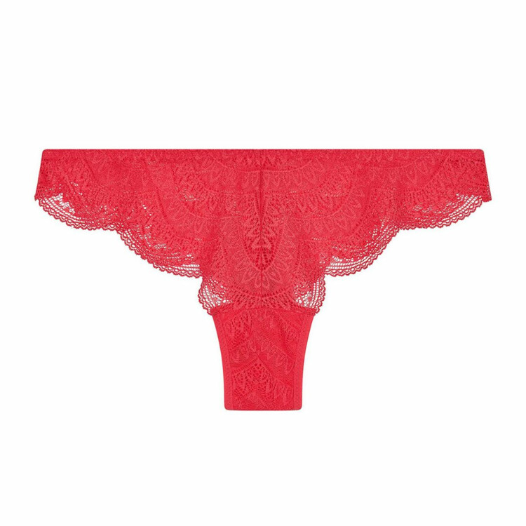 SP12V710334FRD Kalhotky SIMONE PÉRÈLE KARMA TANGA FOLLY RED