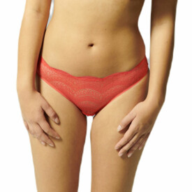 SP12V720334FRD  Kalhotky SIMONE PÉRÈLE KARMA BRIEF FOLLY RED