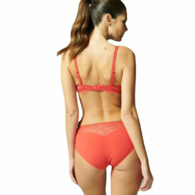 SP12V770334FRD Kalhotky SIMONE PÉRÈLE KARMA DEEP BRIEF FOLLY RED