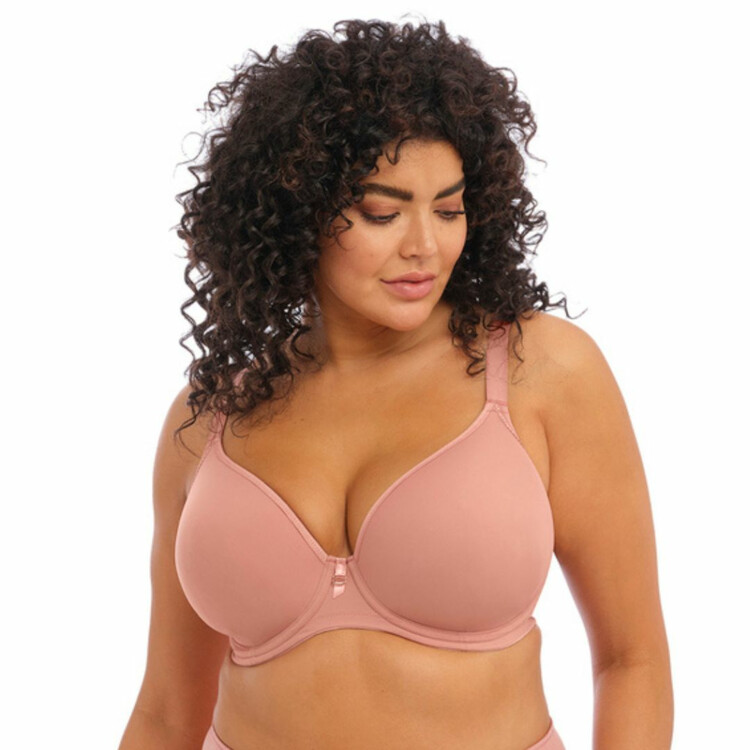 EL8722ASE Podprsenka ELOMI BIJOU UW MOULDED T-SHIRT BRA ASH ROSE