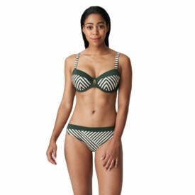 PD4009650MLC Plavky spodní díl PRIMADONNA SWIM LA CONCHA BIKINI BRIEFS RIO MALACHITE