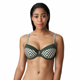 PD4009610MLC Plavky vrchní díl PRIMADONNA SWIM LA CONCHA FULL CUP BIKINI TOP MALACHITE